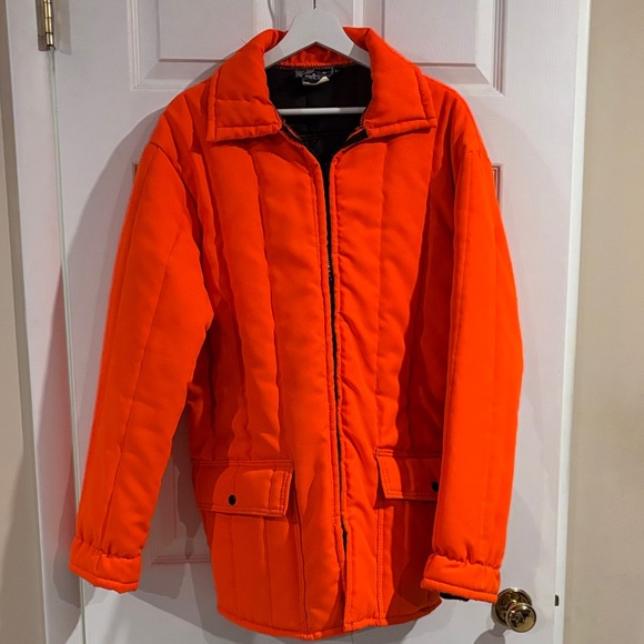 VTG Men's Patriot Industries Orange‎ Hunting Coat/Parka size XL